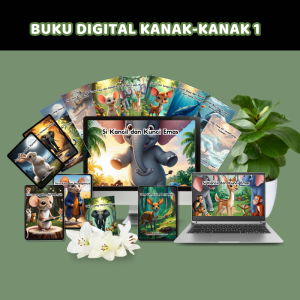 Buku Cerita Digital Kanak-Kanak (Kisah Binatang) Vol.1+ Bonus