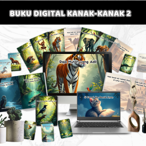 Buku Cerita Digital Kanak-Kanak (Kisah Binatang) Vol. 2 + Bonus