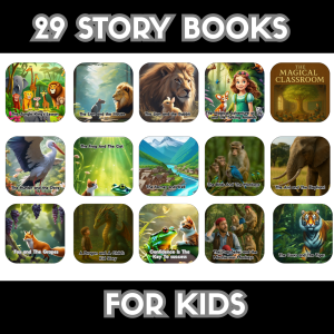 Koleksi Buku Cerita Kanak-Kanak, 29 Judul Cerita Menarik (English)